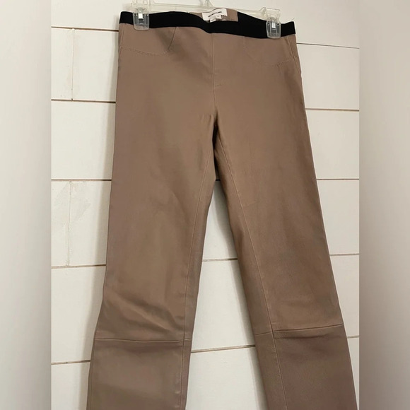 Helmut Lang Leather Ankle Leggings size 4 - Picture 12 of 14